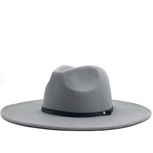 

шерсть fedora hat hawkins войлок cap широкий брим дамы trilby chapeu feminino hat женщины мужчины джаз церковь godfather сомбреро caps 20102, Blue;gray