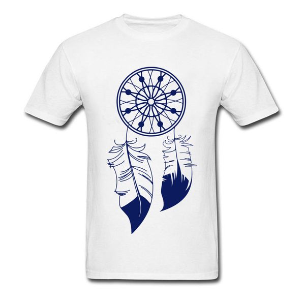 

dream catcher print men white t-shirt simple chic short sleeve tee shirt crew neck summer soft clothes sport hooded sweatshirt hoodie