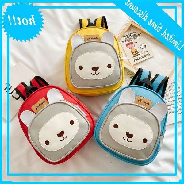 

children's schoolbag cartoon cute small animal kindergarten baby boys and girls backpack