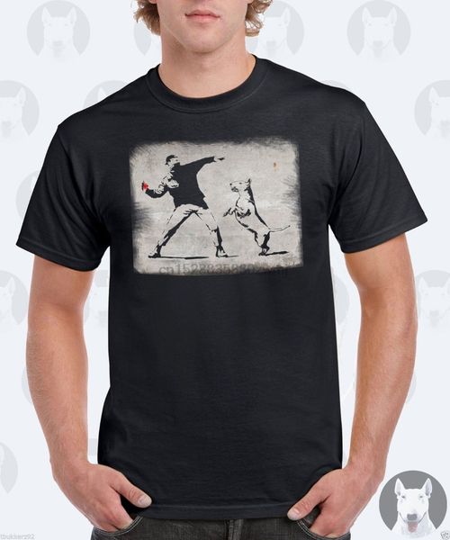 

english bull terrier t shirt banksy fetch bull terrier gift letter print hip hop novelty t shirts sport hooded sweatshirt hoodie
