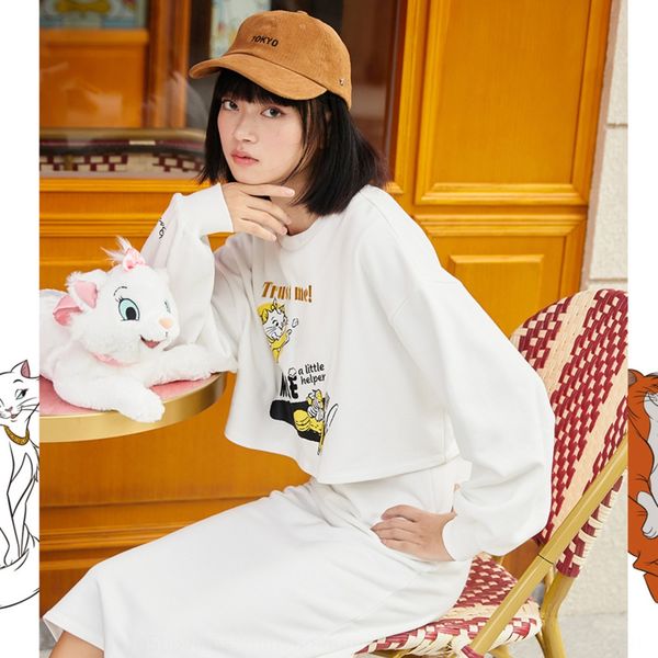 

vm 2020 autumn new two piece loose set 320361021 vm 2020 autumn new two piece loose sweater dresssweater dress dress set 320361021 ofb7c ofb, Black;gray