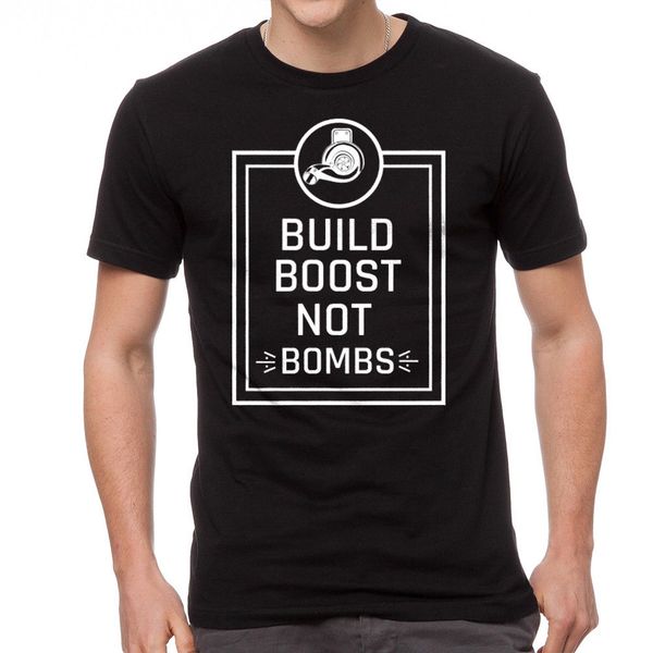 

build boost not bombs men's black t-shirtnew t shirt spring summer sport hooded sweatshirt hoodie