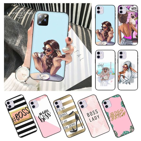 

custom made ms. mobile phone case for girl boss: redmi note 24 4x 5 5a 6 7 8t 8 9s pro max4fre
