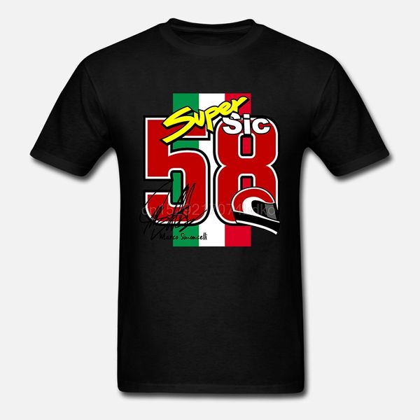 

men t shirt marco simoncelli super sic 58 black funny t-shirt novelty tshirt sport hooded sweatshirt hoodie