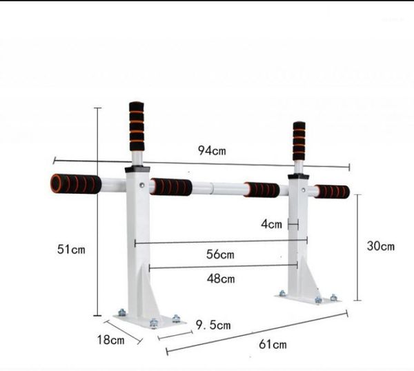 

horizontal bars indoor pull up bar simple wall home gym upper body workout interior doors steel tube fitness1