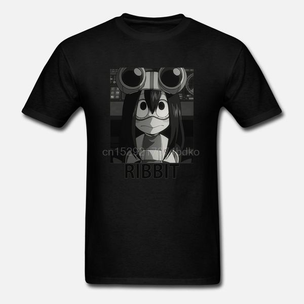 

printed men cotton tsuyu asui froppy rippen mein held academia short sleeve hoodie designers t shirts sweatshirt
