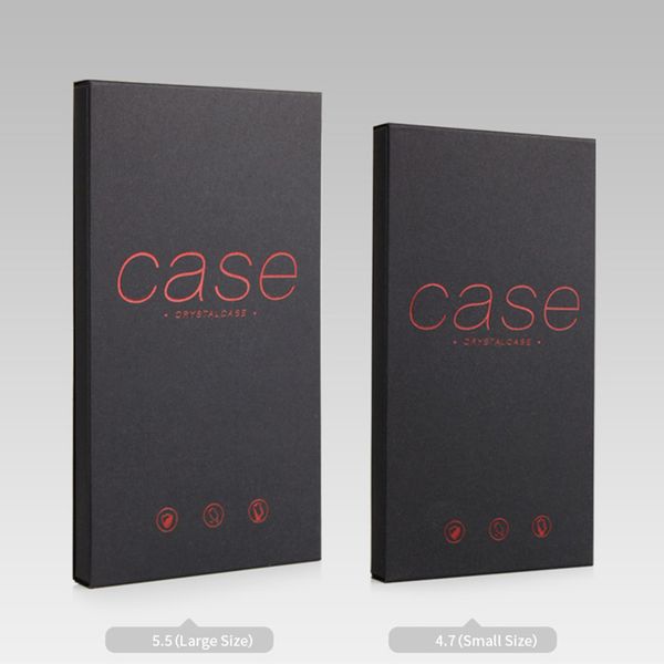 

200 pcs popular hard paper box for phone case kraft paper packaging for universal mobile phone cover