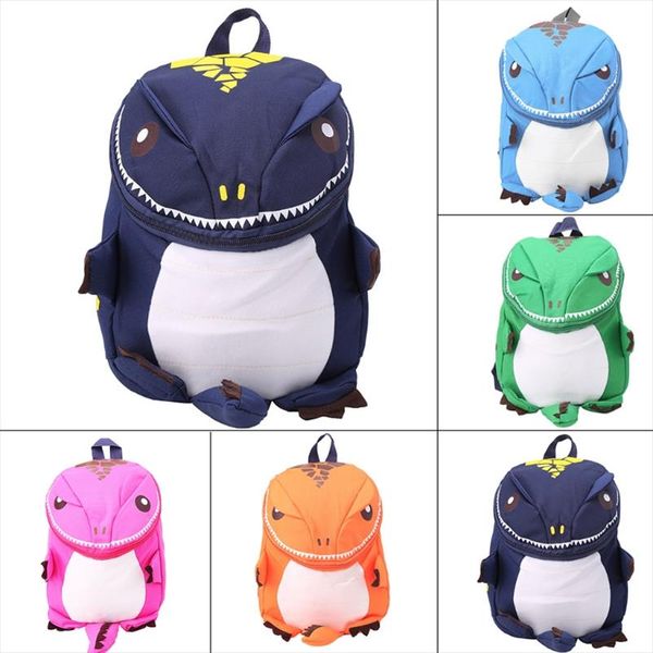 

school bags cute kid toddler backpack kindergarten schoolbag 3d cartoon dinosaur animal bag drop shipping good quality