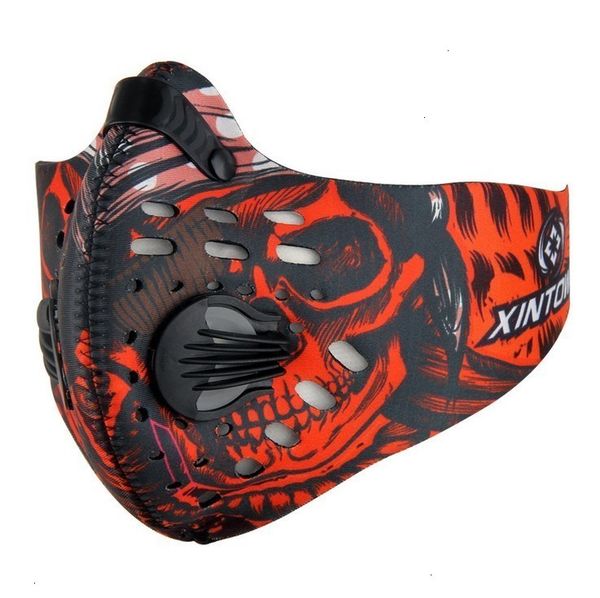 

activated dust-proof mask carbon men/women cycling face anti-pollution bicycle bike outdoor training mask face shield