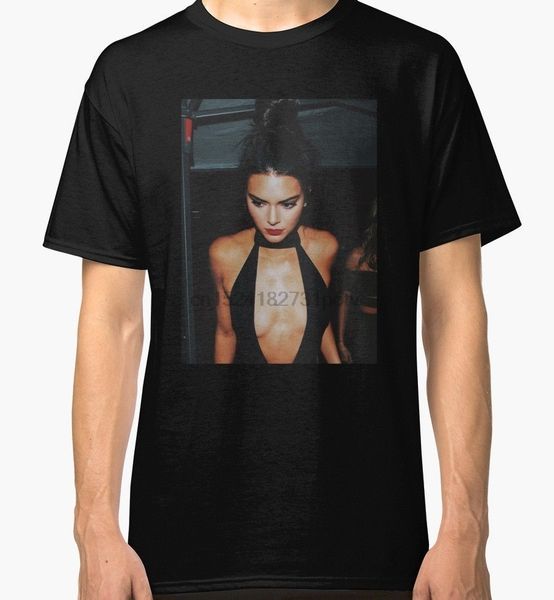 

kendall jenner cotton short sleeve leisure solid color men tee hoodie designers t shirts sweatshirt