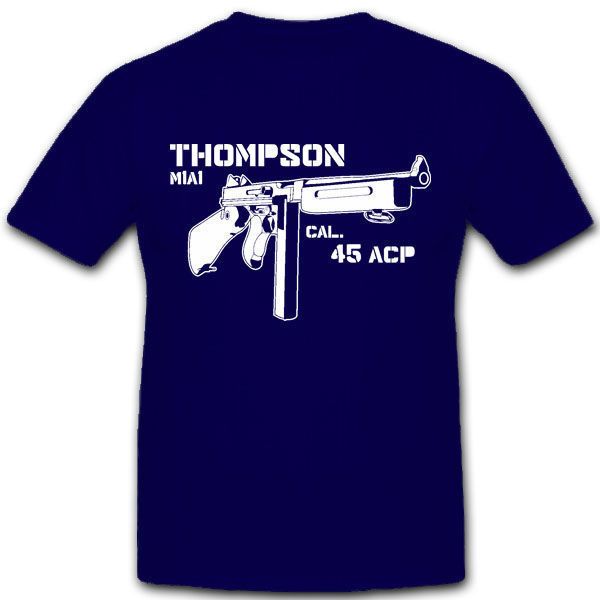 

short sleeve for clothing summer thompson m1a1 waffe maschinenpistole cal. 45acp amerika militar sport hooded sweatshirt hoodie men t shirt