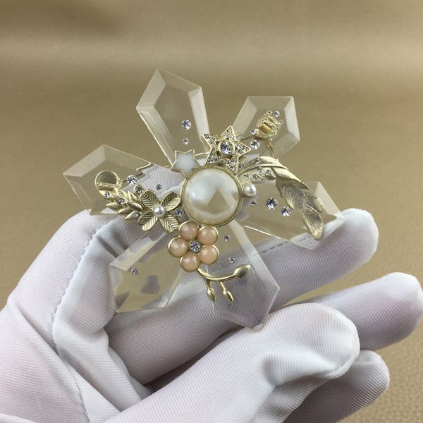 

brand fashion jewelry vintage egyptian pharaoh style sunflower brooch party sweater brooche flower pearls fashon sun brooches 201009, Gray