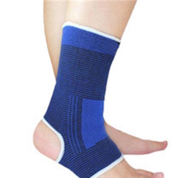 

ankle support elastic band brace gym sports promotion protect tknitting herapy pain keep warm sapph bbywlf xmh_home, Blue;black