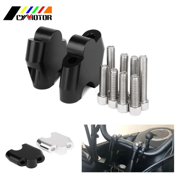 

motorcycle cnc aluminum handlebar clamp riser adaptor for nc700s nc700x nc750x cb500x nc cb 700s 700x 750x 500x