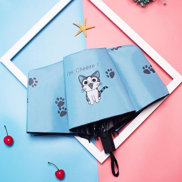 

creative pocket umbrella woman kid kitten parasol waterproof sunscreen woman sunny rainy windproof umbrellas girls gifts bbyjqv lipper