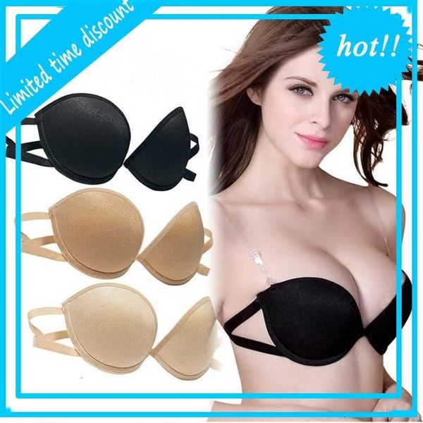 

summer invisible fly underwear strapless bra c19040901, Black;white