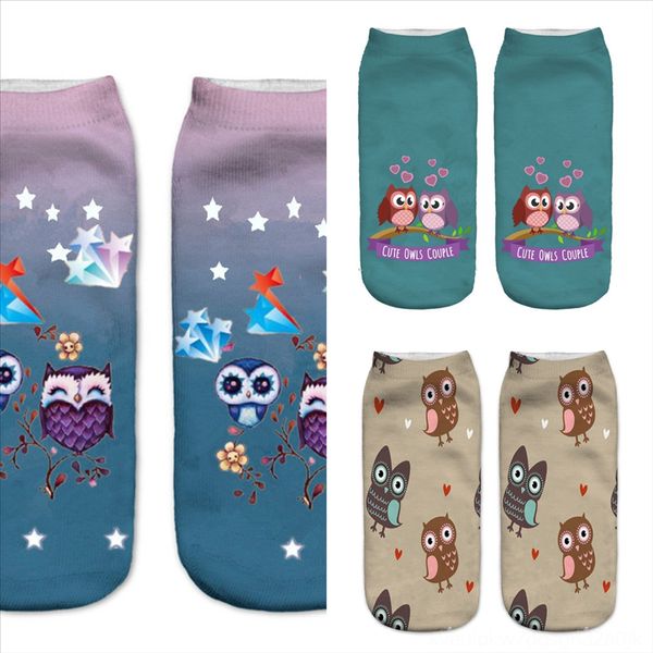 

yfv5h print men sock crew men's socks standard sox colorful casual dener sock woman shoe lovers crew warm owl cotton classic, Black