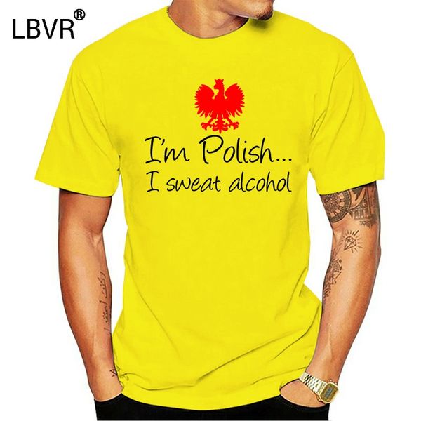 

дизайн tops summer прохладный смешные im польское я пот алкоголь смешной польша polskafitness спорт толстовка с капюшоном толстовка футболка