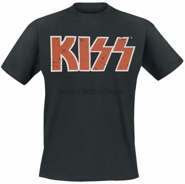 

kiss logo t-shirt black sport hooded sweatshirt hoodie