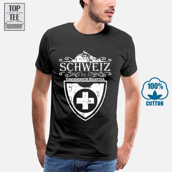 

sport schweiz t shirt men's footballer soccers 2018 switzerland new mens print short sleeve hip hop street t shirt
