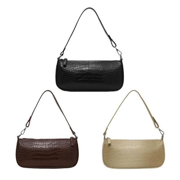 

женщины урожай сплит кожа pu сумки ретро крокодил pattern плечо сумка casual твердые дамы малый посланник сумки женский подарков