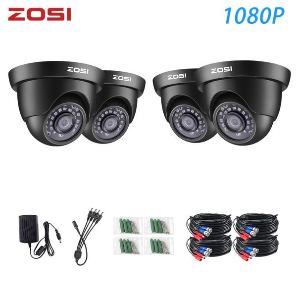 

zosi 1080p tvi video cam cctv video home security nightvision waterproof camera for surveillance system dvr kits