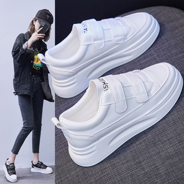 

spring new fashion womens sports shoes flat comfortable non-slip casual shoes small white shoes size 36-40