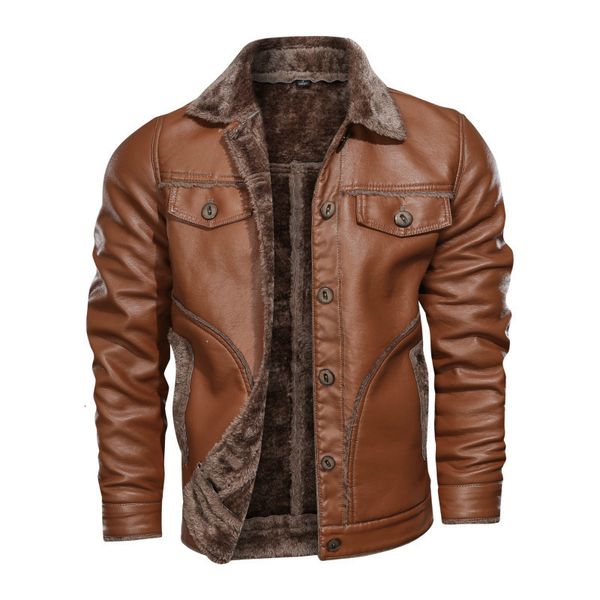 

m-8xl productos mas vendidos en china leather mink fur coat for men