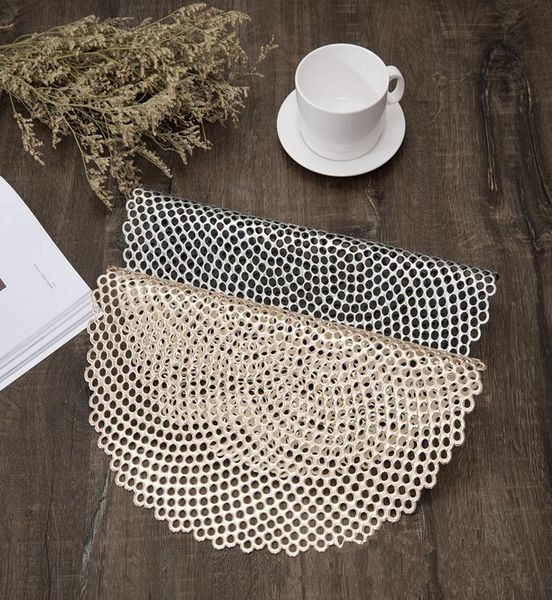 

round table placemats non slip coaster table mats dining table placemat non slip restaurant supplies dining accessorie wmtotr