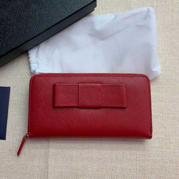

luxury designers wallets genuine leather handbag classic credit card holder fashion women clutch bag simple zippered purse long purses, Red;black