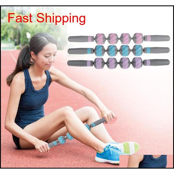 

m6 multi-sided diamond mas stick yoga relaxation roller stick muscle roller tool for sports qylcxn bdepack2001