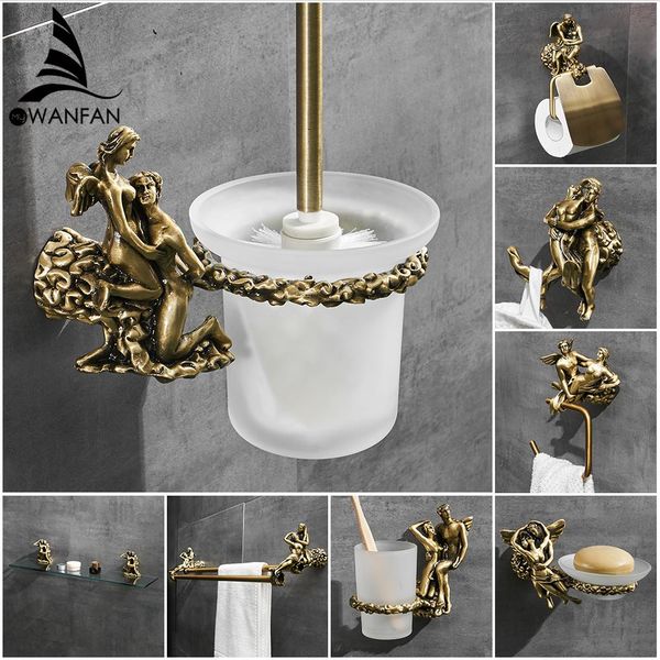 

series bronze bathroom toilet paper holder wall mounted towel bar toilet brush holder bathroom accessories mb 0810b yxlfdr bdegarden
