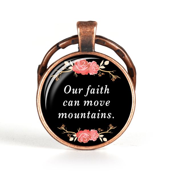 

love never gives up new fashion bible verse glass cabochon keychain verse quote key chain car key holder christian gift, Slivery;golden