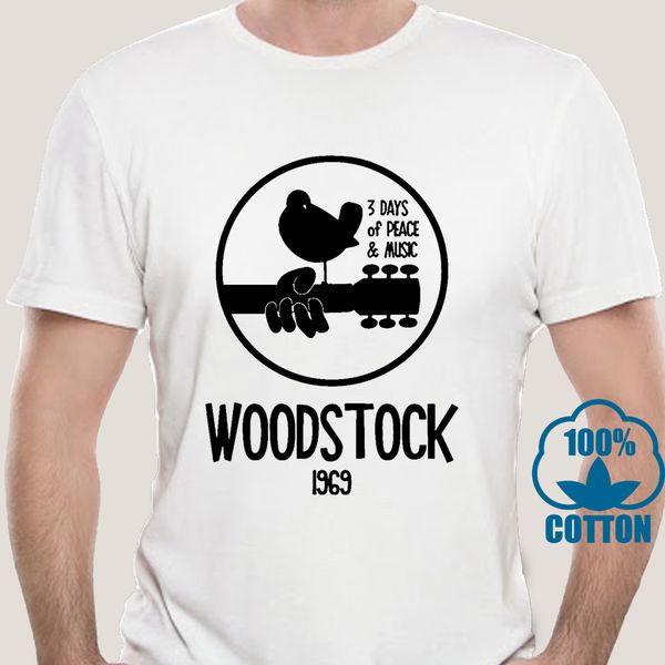 

1852a men white tshirt woodstock 1969 vintage t shirt men music short sleeve printed tee euro size sbz176 sport hooded sweatshirt hoodie