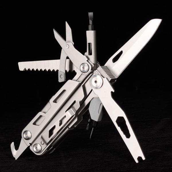 2019 Новый дизайн Multi Tools Plier Складной Нож Выживание Мультитаул открытый EDC Gear Кемпинг Рыболовный инструмент Нержавеющая Сталь Y200321