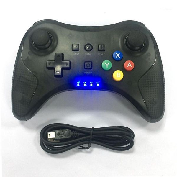 

50pcs for w-i-i-u controller wireless gamepad game joystick pro controller transparent black1