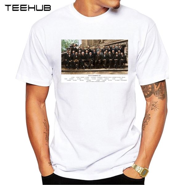 

teehub men's new fashion solvay conference 1927 printed short sleeve t-shirt cool hipster t-shirts sport hooded sweatshirt hoodie