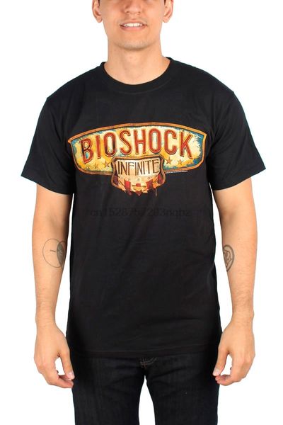 

qmy men's retro bioshock infinite logo t-shirts sport hooded sweatshirt hoodie