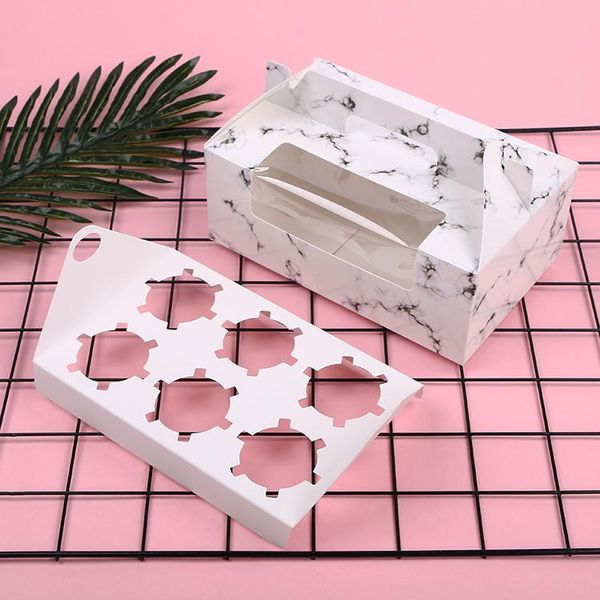 

gift wrap 10pcs 6 cups white paper cake box macaron packaging wedding cupcake boxes handmade baking