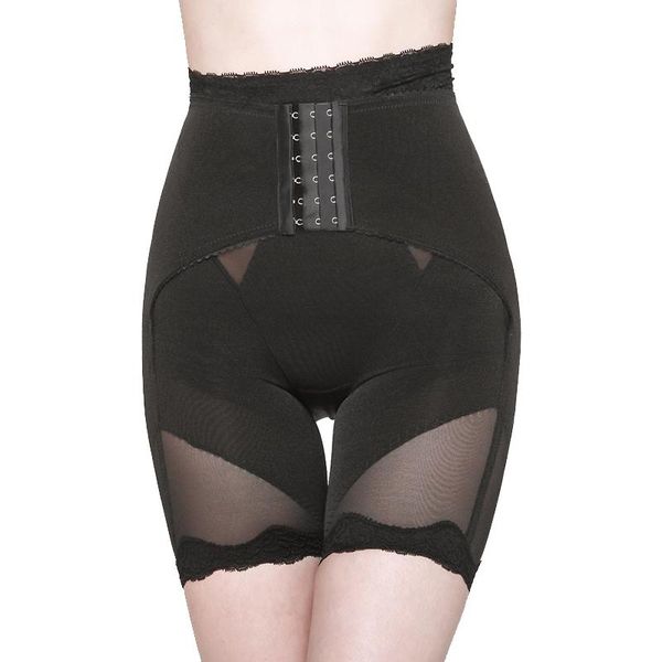 

postpartum high waist abdomen pants thin mesh yarn breathable shaping and hip black kg-877, White;red