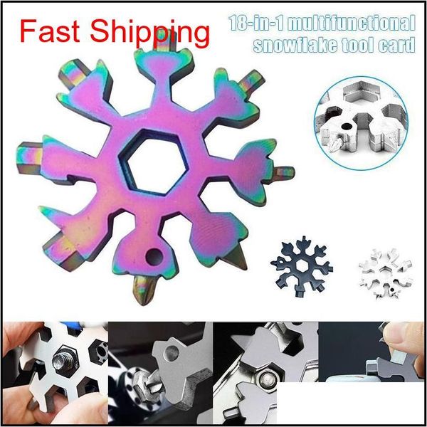 

snowflake multi tool 18 in 1 snowflake multitool wrench multitool bottle openers key ring bike fix tool snowflake qylucr sports2010