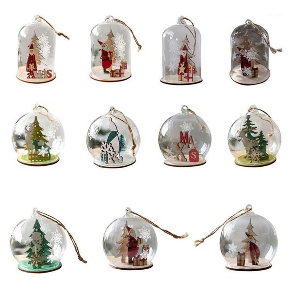 

party decoration christmas ball ornament clear glass bauble xmas pendant wedding diy event memory home bars mall1