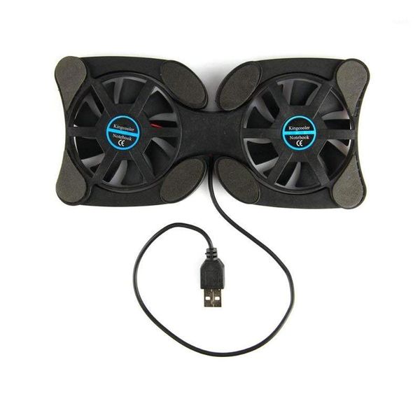

usb lapcooling pads with double fans mini ocs notebook cooler cooling accessories for 7-15 inch notebook lap
