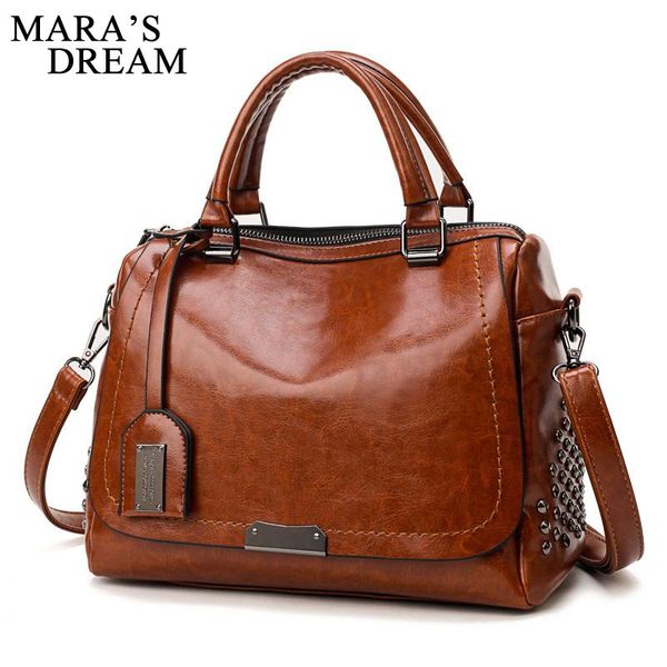 

сумки мечта мары для женщин качества нефти кожа pu женщин сумка сплошной цвет портативный плечо сумка new tote crossbody сумки