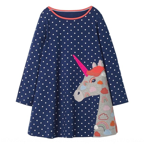 

20 princess dresslong sleeve dress autumn girlscotton dress style cartoon embroidery princess skirt children's long sleeve skirt jnquw, Black;gray