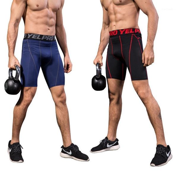 

running shorts men's jogging gym mens compression legging quick dry fitness pants sport for men breathable bottoms sportswear1, Black;blue