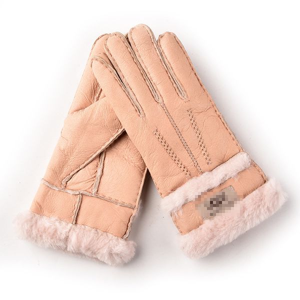 

design women' gloves for winter and autumn cashmere mittens gloves with lovely fur ball outdoor sport warm winter gloves, Blue;gray