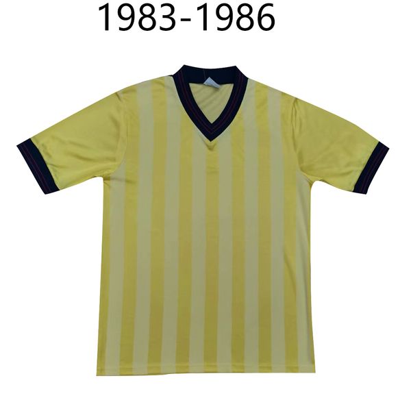 

1983 1986 coventry city the gunman charlie nicholas arsena football jersey retro, Black;yellow
