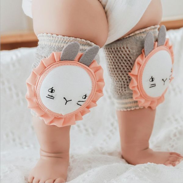 

ребенок ползающих носков ног колена протектора подушка новорожденный младенец грелок ноги девушка мальчика малыш безопасность хлопок детские, Pink;yellow