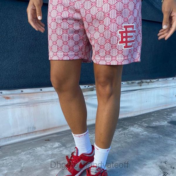 

mens shorts eric emanuel summer ee short newyork city skyline gym fitness mesh quick dry basic casual beach basketball football sports pants, White;black